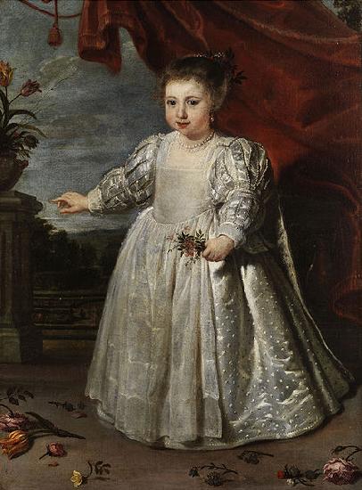 Cornelis de Vos Portrait of the artist's daughter Sweden oil painting art